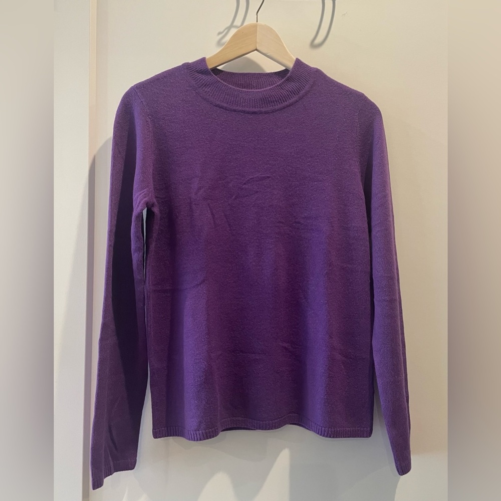 Kim Rogers Purple Long Sleeve Top